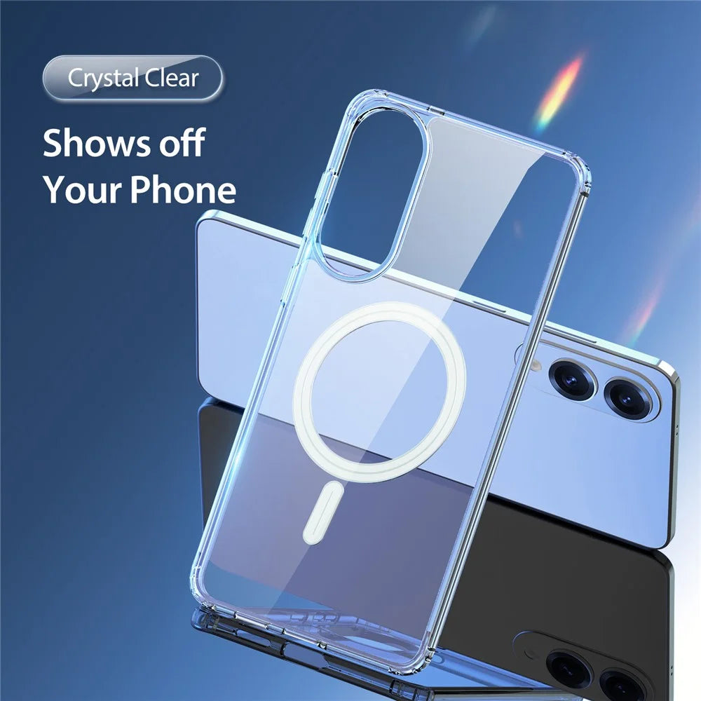 DUX DUCIS For Samsung Galaxy S25 Edge Back Cover  Clin Series Clear Phone Magnetic Case - Clear - 6