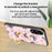 For Samsung Galaxy S25 Edge Case Butterfly Pattern TPU + Tempered Glass Protective Phone Cover - Colorful Butterfly - 3