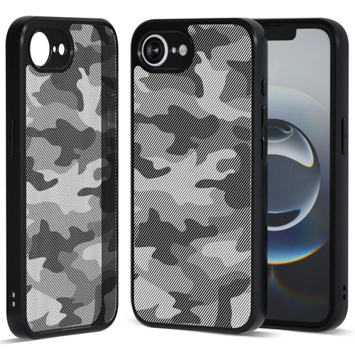 IBMRS For iPhone 17e / 16e Case TPU + PC Heavy Duty Shockproof Phone Cover - Artistic Camouflage - 1