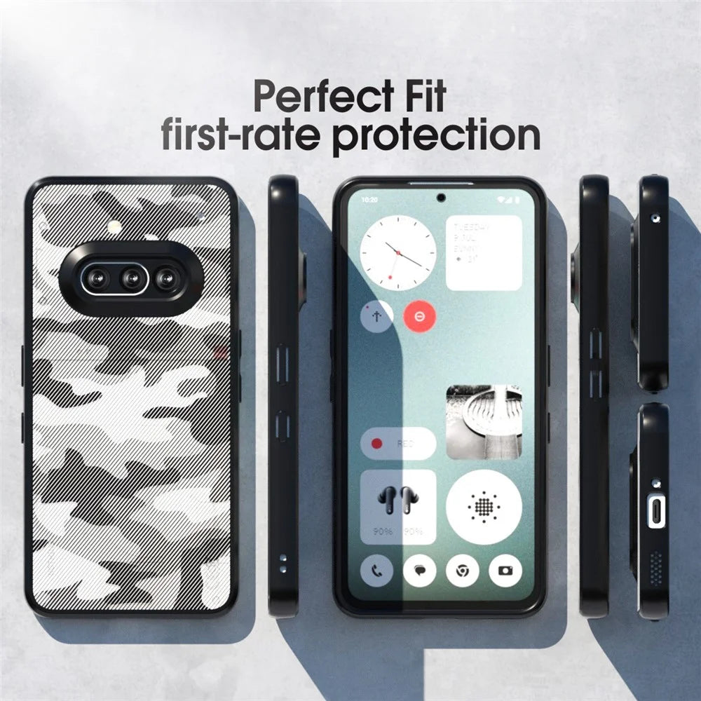 IBMRS For Nothing Phone (3a) Case TPU + PC Heavy Duty Shockproof Phone Cover - Artistic Camouflage - 3