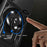 For Samsung Galaxy A06 4G Magnetic Case Rotating Kickstand TPU + PC Phone Cover - Black - 2