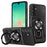 For Samsung Galaxy A26 5G Magnetic Case Rotating Kickstand TPU + PC Phone Cover - Black - 1