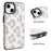 AHASTYLE WG08 For iPhone 14 Case Pattern Printing Wallet Kickstand Anti Drop Leather Phone Back Cover - Leopard - 4
