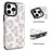 AHASTYLE WG08 For iPhone 14 Pro Max Case Pattern Printing Wallet Kickstand Anti Drop Leather Phone Back Cover - Leopard - 4