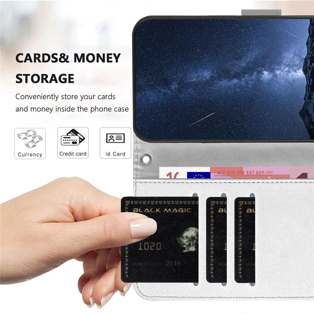 For Samsung Galaxy A05 4G Phone Cases Wallet Stand Color Splicing Leather Cover with Magnetic Clasp - Silver - 2