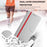For Samsung Galaxy S24+ Phone Cases Wallet Stand Color Splicing Leather Cover with Magnetic Clasp - Silver - 3