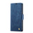 AUTSPACE For Samsung Galaxy A36 5G Case  A11 RFID Blocking Retro Leather Cell Phone Wallet Cover - Blue - 2