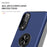 For Samsung Galaxy S25 Edge Case PC + TPU Phone Cover with Rotatable Ring Holder - Blue - 6
