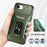 For iPhone 17e / 16e Case Camshield Kickstand TPU + PC Anti-Slip Phone Cover - Green - 5