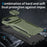 For iPhone 17e / 16e Case Camshield TPU + PC Phone Cover Non-Slip Side Edge - Green - 6