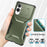 For Samsung Galaxy S25 Edge Case Camshield TPU + PC Phone Cover Non-Slip Side Edge - Green - 4