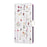 For Samsung Galaxy S25 Edge Case RFID Blocking Flower Leather Phone Cover - Small Flower - 6