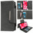 For Google Pixel 9a Case Detachable 2-in-1 Magnetic Closure PU Leather Wallet Phone Case - Grey - 1