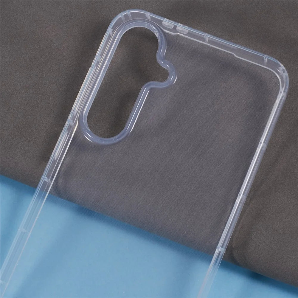 For Samsung Galaxy S23 FE Transparent TPU Cover Phone Case Airbag Protection (Big Rear Lens Hole) - 6