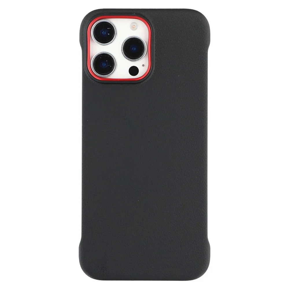 X-LEVEL For iPhone 16 Pro Max Magnetic Case Boardless PC + Metal Phone Back Cover - Black - 1