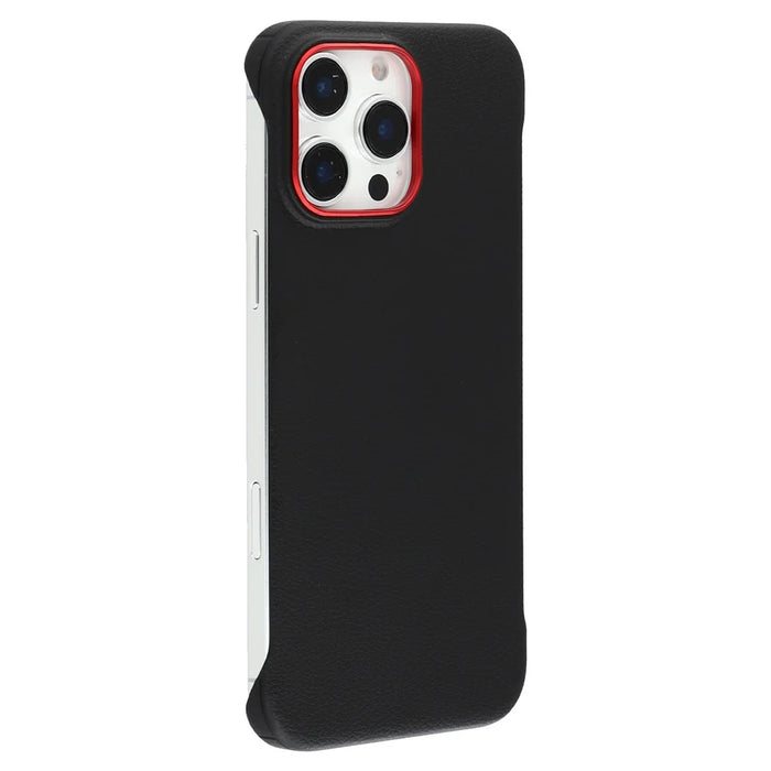 X-LEVEL For iPhone 16 Pro Max Magnetic Case Boardless PC + Metal Phone Back Cover - Black - 4
