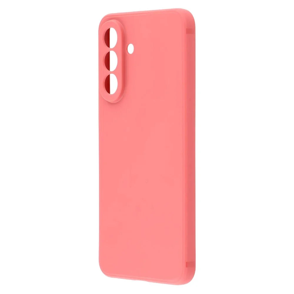 For Samsung Galaxy A56 5G Case Precise Cutouts Straight Edge TPU Shockproof Phone Cover - Hawthorn Red - 3