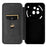 For Nothing Phone (3a) Pro Case Carbon Fiber Texture Drop-Proof PU Leather Phone Cover - Black - 2