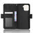 For Blackview Oscal C80 4G PU Leather Flip Folio Case Multiple Card Slots Stand Wallet Double Magnetic Clasp Shockproof Cover - Black - 5