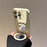 For iPhone 16 Pro Max Case Straight Edge Protection TPU  + PC Phone Cover with Mirror Kickstand - White - 4