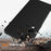 For Samsung Galaxy S25 Edge Magnetic Case Anti-Drop Liquid Silicone Phone Cover - Black - 2