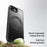For iPhone 17e / 16e Magnetic Case Rotating Gear Pivot Kickstand PC + TPU Phone Back Cover - Matte Black - 2
