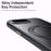 For iPhone 17e / 16e Magnetic Case Rotating Gear Pivot Kickstand PC + TPU Phone Back Cover - Matte Black - 5