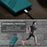 For iPhone 13 6.1 inch Phone Cases Punk Style Imprinted Wallet Stand Leather Cover - Dark Green - 5