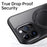 For iPhone 13 Pro Max Magnetic Case Rotating Gear Pivot Kickstand PC + TPU Phone Back Cover - Matte Black - 6