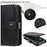 For iPhone 14 Pro Max Magnetic Case Detachable PU Leather Zipper Wallet Cover - Black - 7