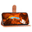 For Samsung Galaxy A36 5G Case Feather Imprint PU Leather Wallet Phone Cover - Brown - 3