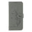 For Samsung Galaxy S25 Edge Case Feather Imprint PU Leather Wallet Phone Cover - Grey - 4