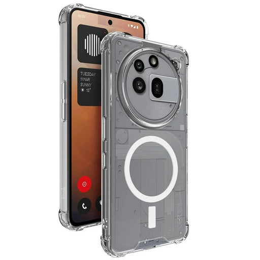 IMAK For Nothing Phone (3a) Pro Magnetic Case Shockproof PC TPU Clear Phone Cover - 2