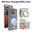 IMAK For Nothing Phone (3a) Pro Magnetic Case Shockproof PC TPU Clear Phone Cover - 4