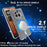 IMAK For Nothing Phone (3a) Pro Magnetic Case Shockproof PC TPU Clear Phone Cover - 5