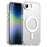 For iPhone 17e / 16e Case Magnetic Case Skin Touch Matte Anti Drop TPU + PC Phone Back Cover - White - 1