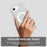 For iPhone 17e / 16e Case Magnetic Case Skin Touch Matte Anti Drop TPU + PC Phone Back Cover - White - 5