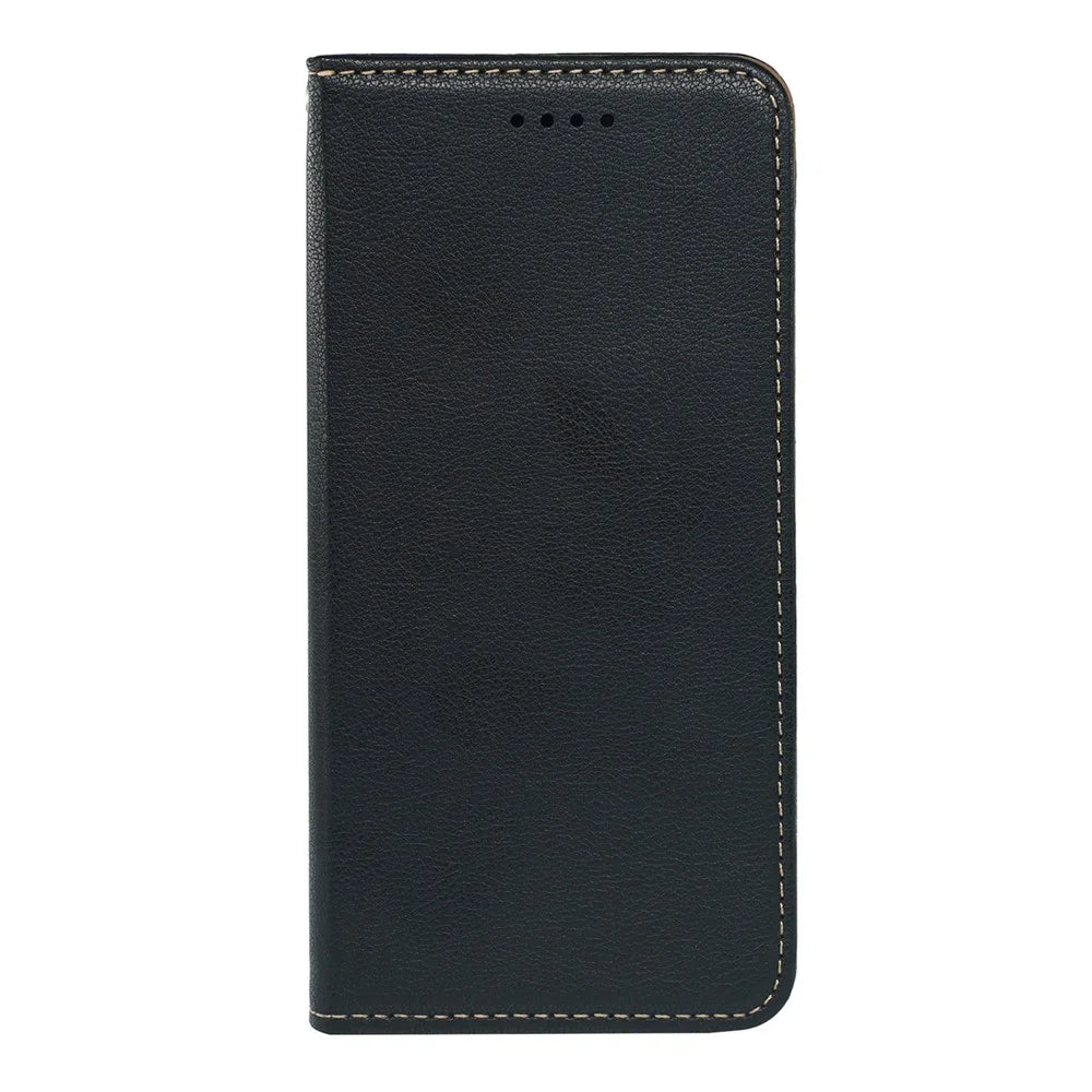 For iPhone 15 Pro Max Case Wallet RFID Blocking Leather Phone Cover Strong Magnetic Closure - Black - 4