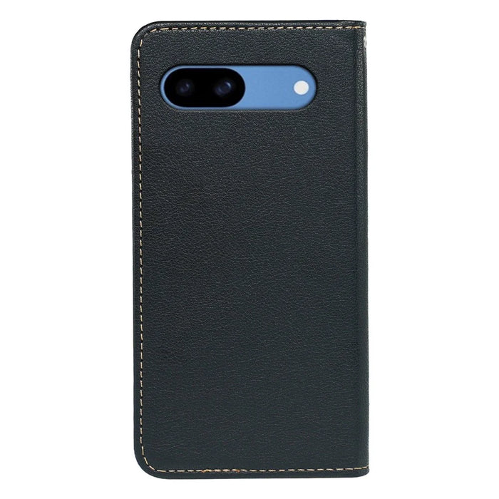 For Google Pixel 8a Case Wallet RFID Blocking Leather Phone Cover Strong Magnetic Closure - Black - 6