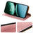 For OnePlus Nord 4 Case Wallet RFID Blocking Leather Phone Cover Strong Magnetic Closure - Rose Gold - 3