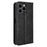For Doogee Note 58 Pro  /  Note 58 Case Wallet Stand Retro Texture Leather Phone Cover - Black - 7