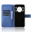 For Cubot A30 Case PU Leather Diamond Texture Wallet Phone Cover - Blue - 4