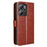 For Blackview Oscal Tiger 13 Case Crazy Horse Texture PU Leather Phone Wallet Cover - Brown - 7