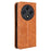 Leather Case For Umidigi G100  /  G100 5G  /  G100A Wallet Stand Retro Texture Phone Cover - Brown - 7