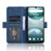 Leather Case For Umidigi G100  /  G100 5G  /  G100A Phone Wallet Cover with Multiple Card Slots - Blue - 2