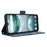 Leather Case For Umidigi G100  /  G100 5G  /  G100A Phone Wallet Cover with Multiple Card Slots - Blue - 3