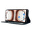 Leather Case For Umidigi Note 100  /  Note 100 5G  /  Note 100A Wallet Stand Retro Texture Phone Cover - Blue - 3