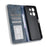 Leather Case For Umidigi Note 100  /  Note 100 5G  /  Note 100A Wallet Stand Retro Texture Phone Cover - Blue - 4