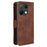 Leather Case For Umidigi Note 100  /  Note 100 5G  /  Note 100A Phone Wallet Cover with Multiple Card Slots - Brown - 7