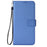 PU Leather Case For Umidigi Note 100  /  Note 100 5G  /  Note 100A Diamond Texture Wallet Phone Cover - Blue - 7